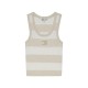 TOMMY JEANS CROP STRIPE TANK ΜΠΛΟΥΖΑ TOMMY JEANS CROP STRIPE TANK ΜΠΛΟΥΖΑ