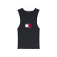 TOMMY JEANS RIB RACER TANK ΜΠΛΟΥΖΑ TOMMY JEANS RIB RACER TANK ΜΠΛΟΥΖΑ