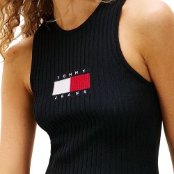 TOMMY JEANS RIB RACER TANK ΜΠΛΟΥΖΑ