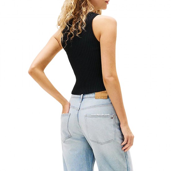 TOMMY JEANS RIB RACER TANK ΜΠΛΟΥΖΑ TOMMY JEANS RIB RACER TANK ΜΠΛΟΥΖΑ
