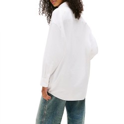 TOMMY JEANS OVS BADGE OXFORD SHIRT EXT