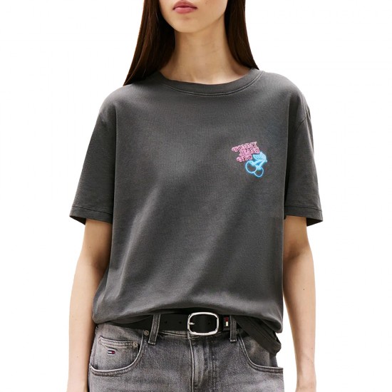 TOMMY JEANS RLX NEON SS TEE EXT ΜΠΛΟΥΖΑ