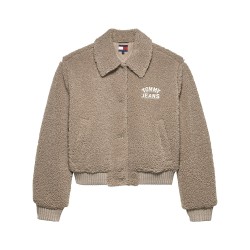TOMMY JEANS TEDDY VARSITY BOMBER ΓΥΝΑΙΚΕΙΟ