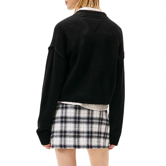 TOMMY JEANS VARSITY VNECK SWEATER ΓΥΝΑΙΚΕΙΟ