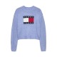 TOMMY JEANS MELANGE FLAG SWEATER RIB EXT ΓΥΝΑΙΚΕΙΟ