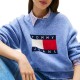 TOMMY JEANS MELANGE FLAG SWEATER RIB EXT ΓΥΝΑΙΚΕΙΟ