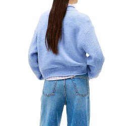 TOMMY JEANS MELANGE FLAG SWEATER RIB EXT ΓΥΝΑΙΚΕΙΟ