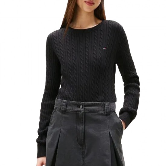 TOMMY JEANS TJW CABLE ESSENTIAL SWEATER ΓΥΝΑΙΚΕΙΟ