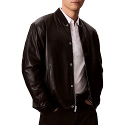 CALVIN KLEIN LS FX LTHR FLLD BMBR ΑΝΔΡΙΚΟ