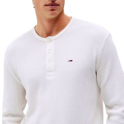 TOMMY JEANS REG WAFFLE HENLEY LS TEE ΑΝΔΡΑΣ