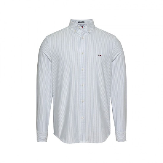 TOMMY JEANS SLIM STRIPE OXFORD SHIRT EXT ΑΝΔΡΙΚΟ