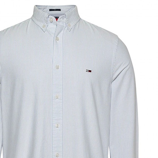 TOMMY JEANS SLIM STRIPE OXFORD SHIRT EXT ΑΝΔΡΙΚΟ