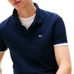 TOMMY JEANS SLIM PLACKET POLO EXT ΑΝΔΡΑΣ