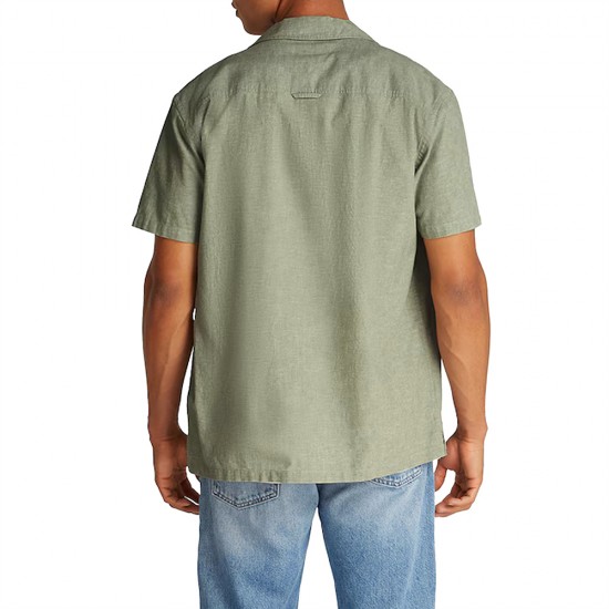 TOMMY JEANS LINEN BLEND CAMP SS EXT ΑΝΔΡΙΚΟ