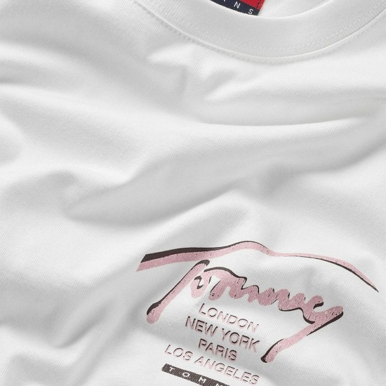 TOMMY JEANS REG TOMMY SIGN CITY TEE EXT ΑΝΔΡΙΚΟ