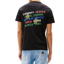 TOMMY JEANS SLANTED CREST GRAPHIC TEE ΑΝΔΡΙΚΟ