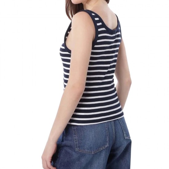 TOMMY JEANS SLIM BUTTON TANK ΜΠΛΟΥΖΑ
