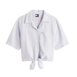 TOMMY JEANS CRP LINEN SS SHIRT ΓΥΝΑΙΚΑ