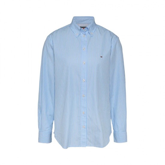TOMMY JEANS REG PINSTRIPE POPLIN SHIRT ΓΥΝΑΙΚΑ TOMMY JEANS REG PINSTRIPE POPLIN SHIRT ΓΥΝΑΙΚΑ