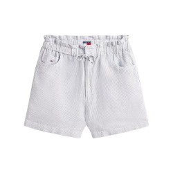 TOMMY JEANS COTTON LINEN SHORT ΓΥΝΑΙΚΑ