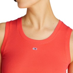TOMMY JEANS ESSENTIAL RIB TANK EXT ΜΠΛΟΥΖΑ