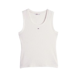 TOMMY JEANS ESSENTIAL RIB TANK EXT ΜΠΛΟΥΖΑ