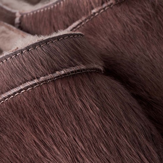 UGG 1180417 CLASSIC MICRO CALF HAIR CARIBOU