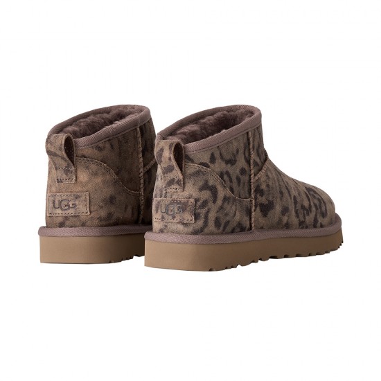 UGG 1180623 CLASSIC ULTRA MINI SPOTTED CHESTNUT